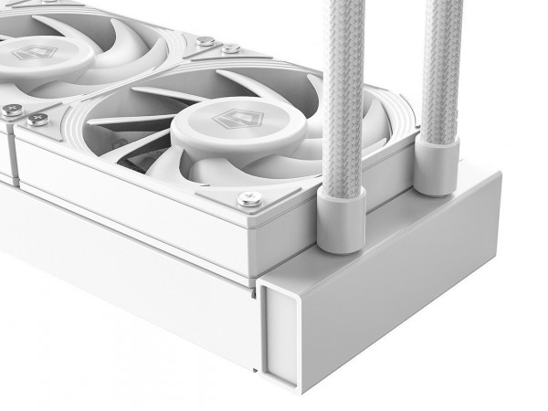 Жидкостное охлаждение для процессора ID-Cooling DX240 Max White