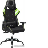 Кресло Бюрократ Viking 4 Aero Green Edition (черный)