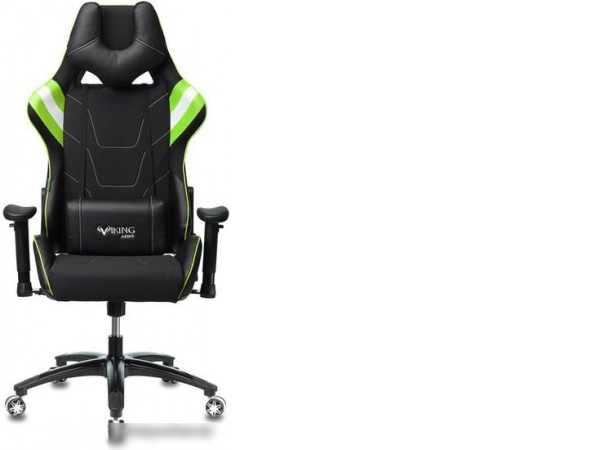 Кресло Бюрократ Viking 4 Aero Green Edition (черный)