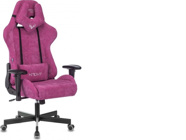 Игровое (геймерское) кресло Zombie Viking knight (Light-15, малиновый)