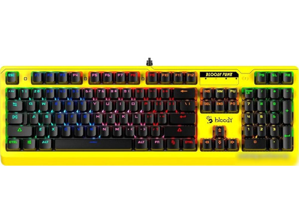 Клавиатура A4Tech B810RC (желтый)
