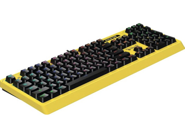 Клавиатура A4Tech B810RC (желтый)