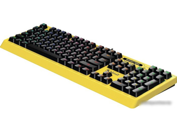 Клавиатура A4Tech B810RC (желтый)
