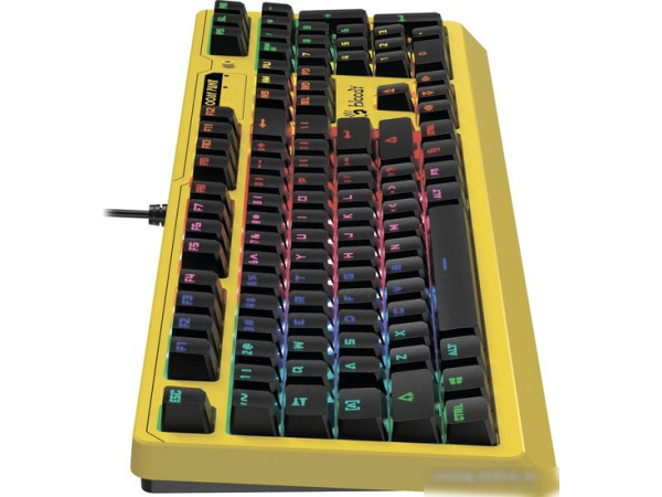 Клавиатура A4Tech B810RC (желтый)