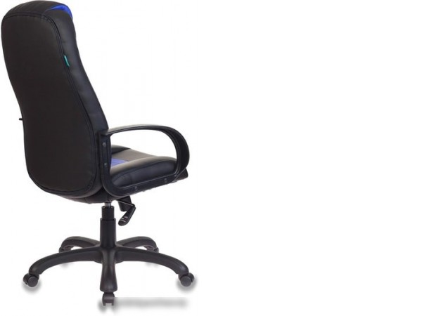 Кресло Бюрократ VIKING-8/BL+BLUE (черный/синий)