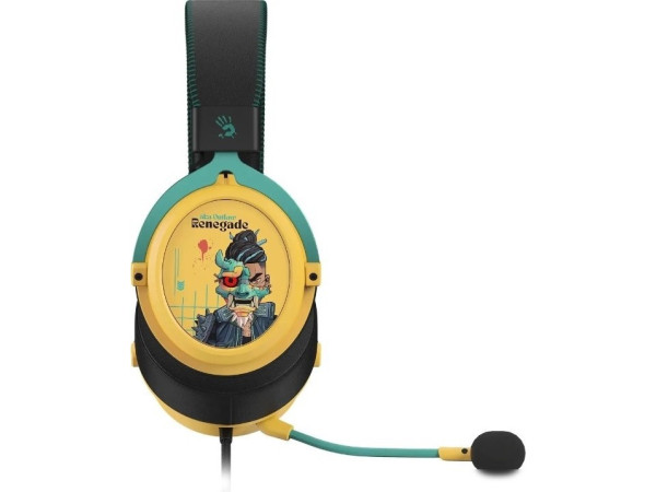 Наушники A4Tech Bloody M595 Renegade (желтый)