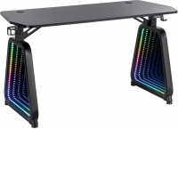 Геймерский стол CACTUS CS-GMD-BK-RGB