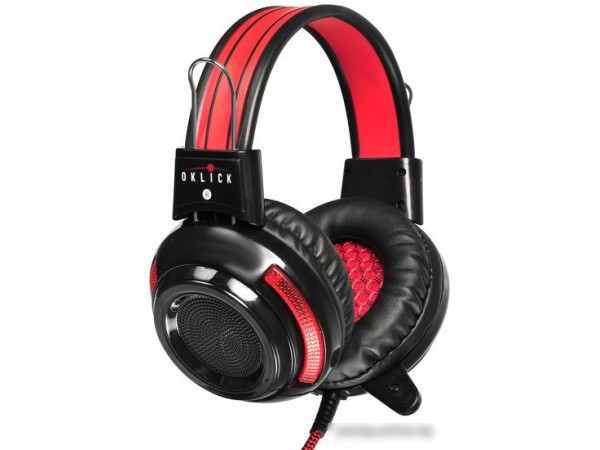 Наушники Oklick HS-G300 Armageddon (черный/красный)