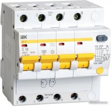 Дифференциальный автомат IEK MAD10-4-016-C-030