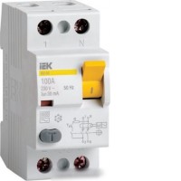 Устройство защитного отключения IEK ВД1-63 2Р 40А 300мА MDV10-2-040-300