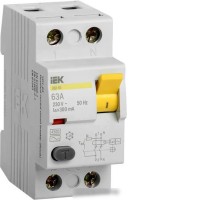 Устройство защитного отключения IEK ВД1-63 2P 63А 300mA MDV10-2-063-300