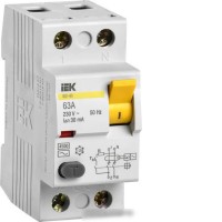 Устройство защитного отключения IEK ВД1-63 2P 63А 30mA MDV10-2-063-030