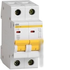 Выключатель автоматический IEK ВА47-29 2Р 50А 45кА С MVA20-2-050-C