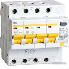 Дифференциальный автомат IEK MAD10-4-040-C-030