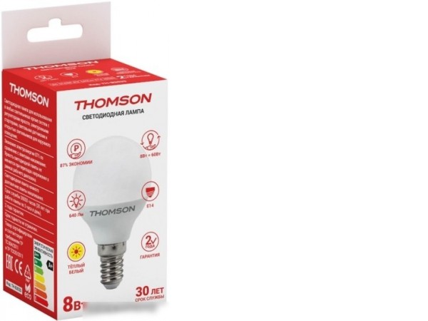 Светодиодная лампочка Thomson Globe TH-B2033