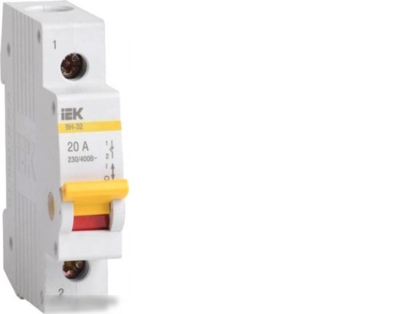 Выключатель нагрузки IEK ВН-32 1Р 63А MNV10-1-063
