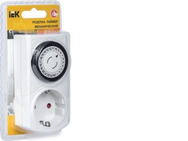 Розеточный таймер IEK ERT-20-1-16-S-30-0-20-K01