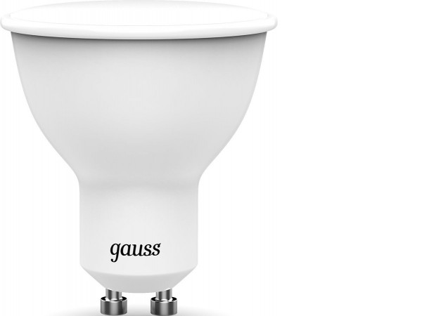 Светодиодная лампочка Gauss MR16 GU10 6Вт 6500К RGBW+димирование LED
