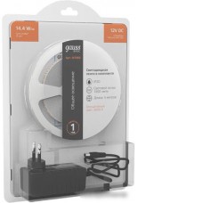 Готовый комплект светодиодной ленты Gauss LED 2835/120 12V 14,4W/m 1400lm/m 3000K 8mm IP20 5m 1/50 BT085