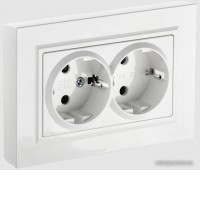 Розетка IEK Brite РСш12-3-БрБ