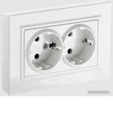 Розетка IEK Brite РСш12-3-БрБ