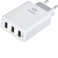 Сетевое зарядное Digma DGWC-3U-5A-WG