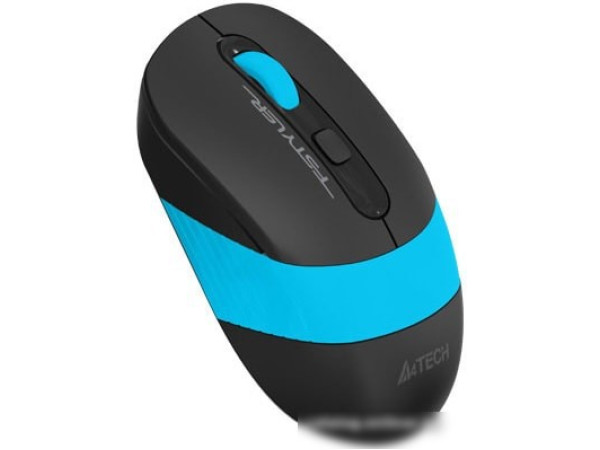 Мышь A4Tech Fstyler FG10S (черный/синий)