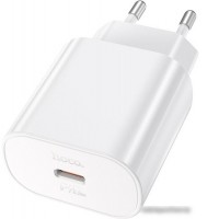 Сетевое зарядное Hoco N22 Jetta (белый)