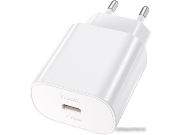 Сетевое зарядное Hoco N22 Jetta (белый)