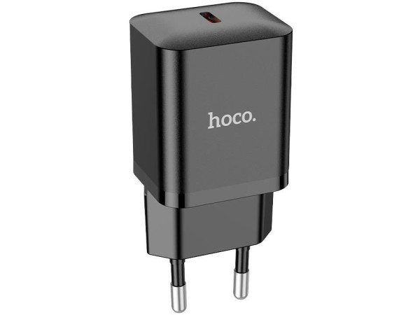 Сетевое зарядное Hoco N27 (черный)