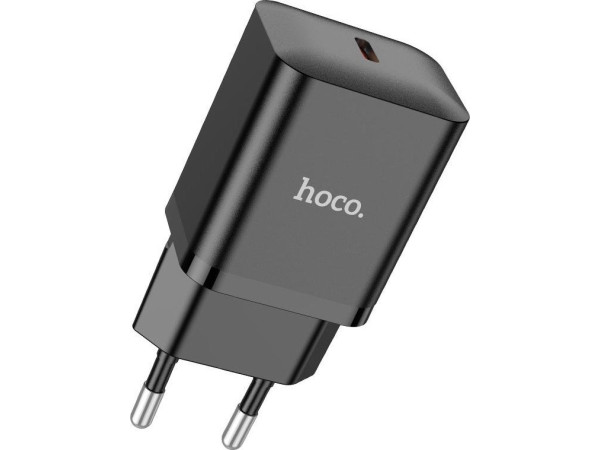 Сетевое зарядное Hoco N27 (черный)