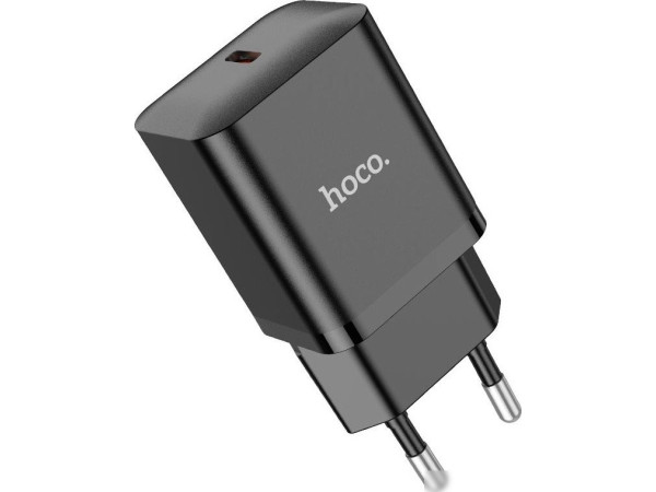 Сетевое зарядное Hoco N27 (черный)