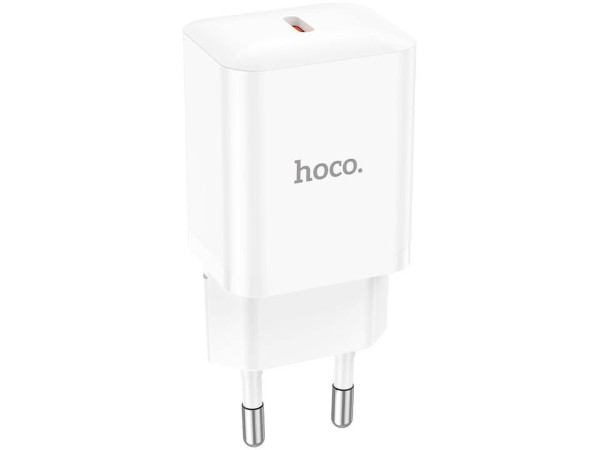 Сетевое зарядное Hoco N27 (белый)