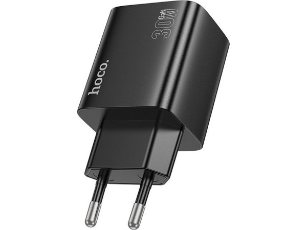 Сетевое зарядное Hoco N56 (черный)