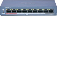 Неуправляемый коммутатор Hikvision DS-3E0109P-E/M(B)