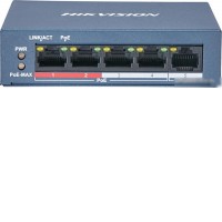 Неуправляемый коммутатор Hikvision DS-3E0105P-E/M(B)