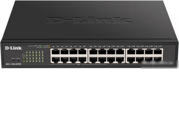 Коммутатор D-Link DGS-1100-24PV2/A1A
