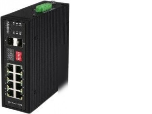 Неуправляемый коммутатор Osnovo SW-80802/I(Port 90W,300W)