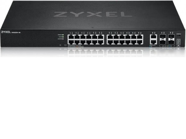 Управляемый коммутатор 3-го уровня Zyxel XGS2220-30-EU0101F