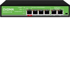 Неуправляемый коммутатор Digma DSP204G-2G-T80