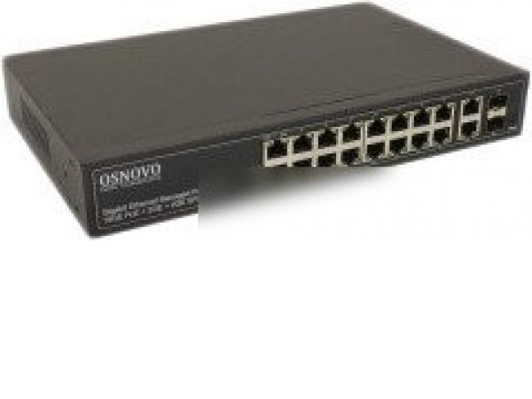 Управляемый коммутатор уровня 2+ Osnovo SW-71802/L