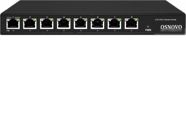 Неуправляемый коммутатор Osnovo SW-8D-1(120W)