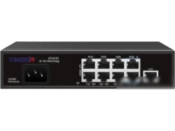Неуправляемый коммутатор TRASSIR TR-NS1109-120-8PoE