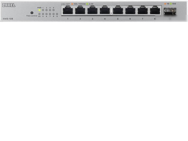 Неуправляемый коммутатор Zyxel XMG-108