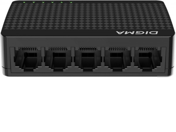 Неуправляемый коммутатор Digma DSW-105GEV2