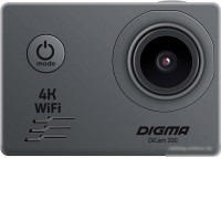 Экшен-камера Digma DiCam 300 (серый)