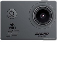 Экшен-камера Digma DiCam 300 (серый)