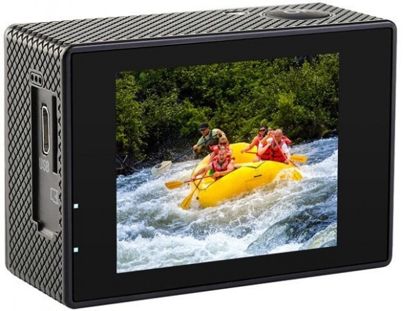 Экшен-камера Digma DiCam 300 (серый)