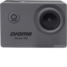 Экшен-камера Digma DiCam 180 (серый)