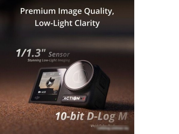 Экшен-камера DJI Osmo Action 4 Adventure Combo